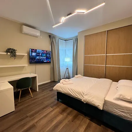 Apartment Modern Oasis In Bucharest's Core